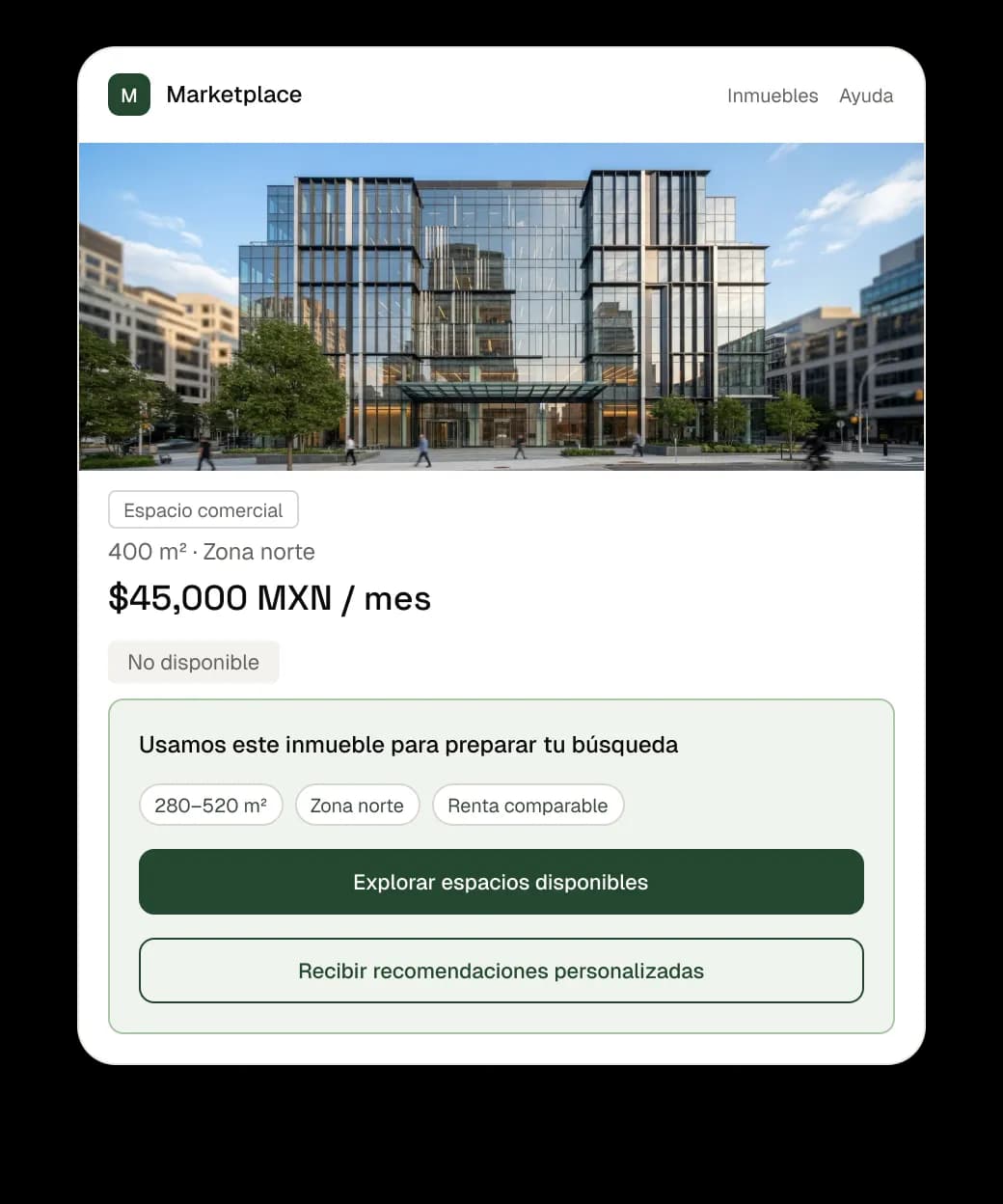 Propuesta de interfaz: continuidad.