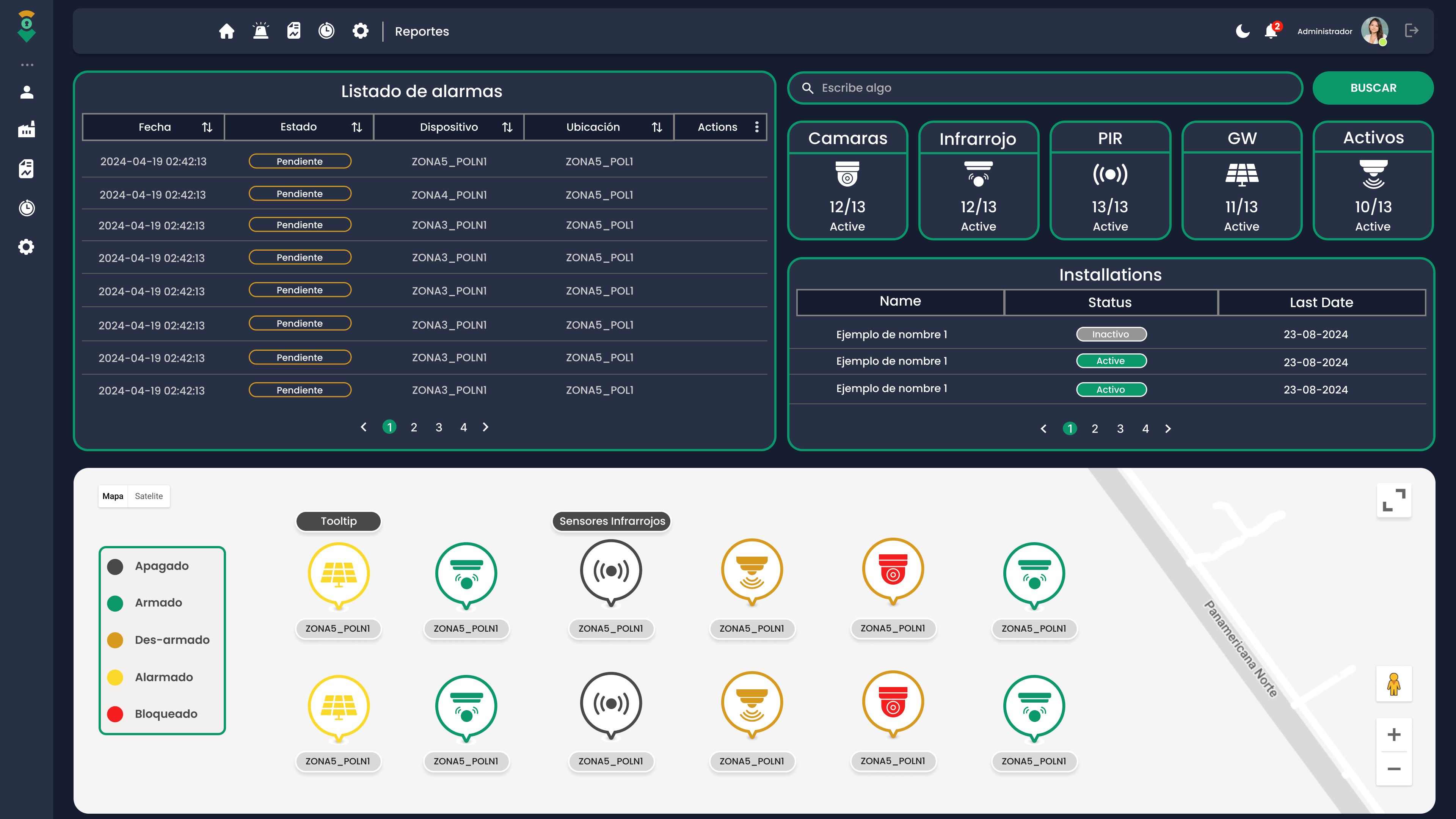 SIAC interface after the redesign